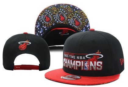 Miami Heat NBA Snapback Hat LX-A